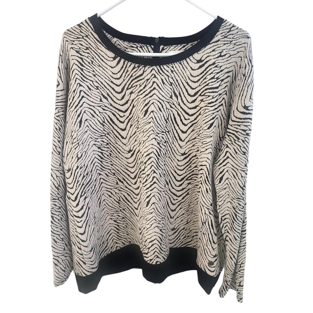 Zebra Print Women's Top